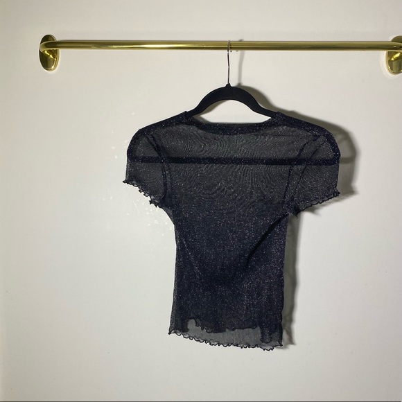 Sheer Shimmering Top - Picture 2 of 4